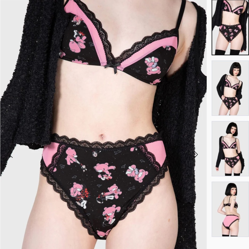 Killstar gloomy bear panty size small